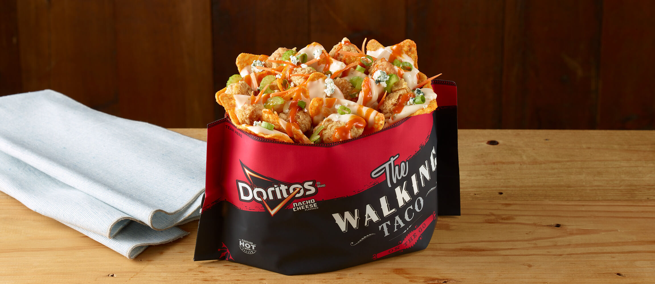DORITOS WALKING TACO Buffalo Chicken Nachos